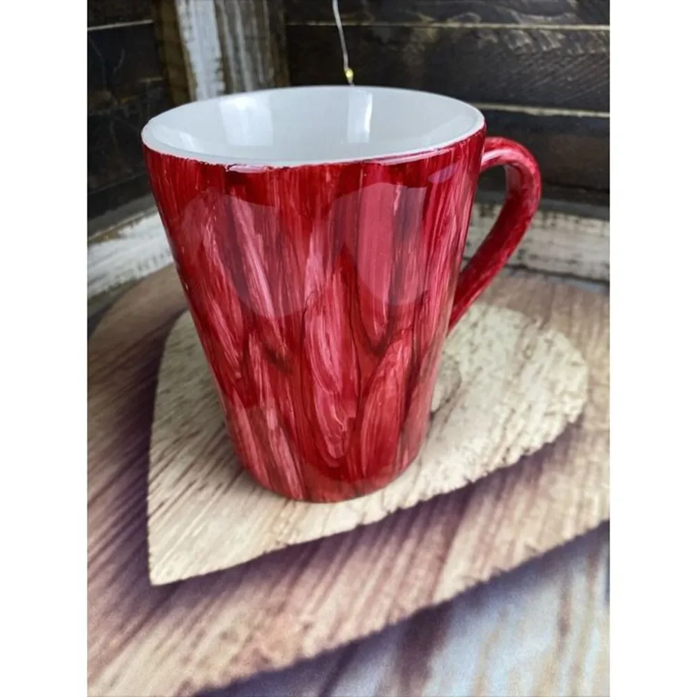 Handmade red wood